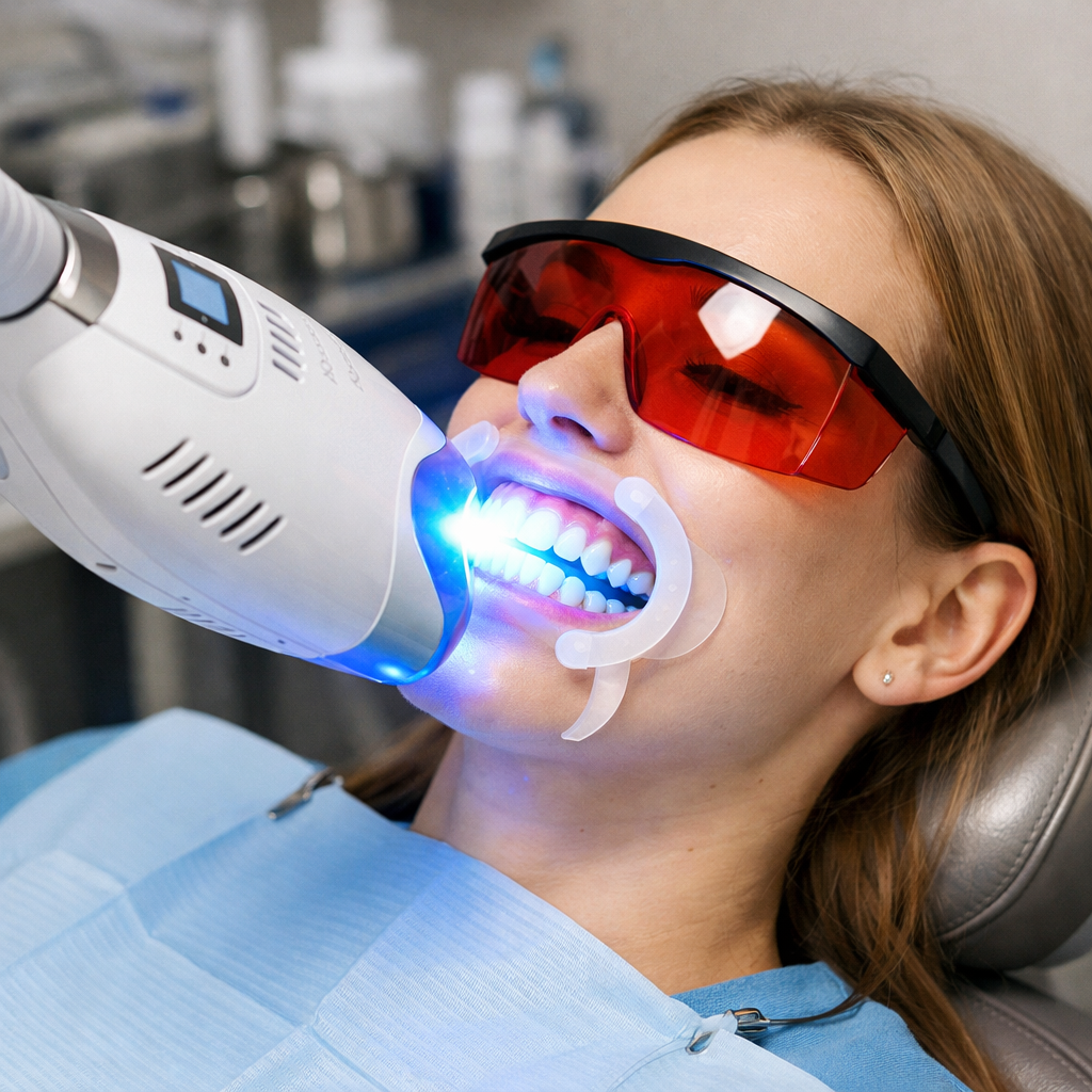 Laser Teeth Whitening Treatment