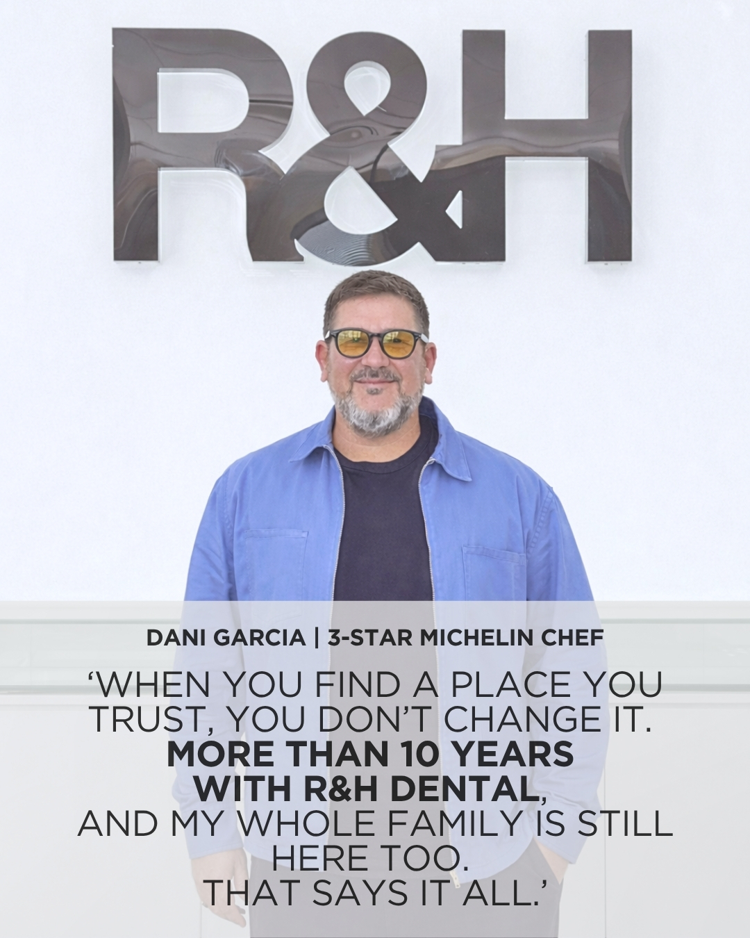Dani Garcia R&H Dental Marbella Recommendation