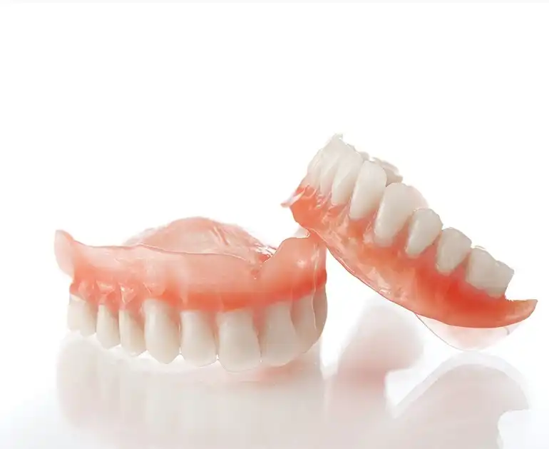 upper-lower-acrylic-dentures